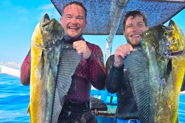 North Bali spearfishing expedition at offshore FADs targeting pelagic fish