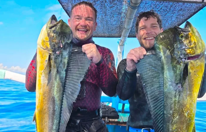 North Bali spearfishing expedition at offshore FADs targeting pelagic fish